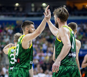 Rokas Giedraitis ir Domantas Sabonis