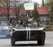 Ukrainos kariai Delbacevo mieste