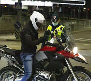 Akimirka i&scaron; vykusio policijos reido