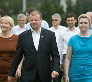 Saulius Skvernelis pristatė visus LVŽS sąra&scaron;o narius