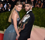Modelis Gigi Hadid ir atlikėjas Zaynas Malikas