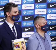Pau Gasolis ir &Scaron;arūnas Jasikevičius