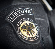 Lietuvos policijos antiteroristinių operacijų rinktinės &bdquo;Aras&ldquo; &scaron;audyklos bei treniruočių bazės atidarymo ceremonija