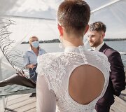 Brigidos Gruodytės ir Artiomo Penkevičiaus vestuvių akimirka