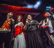 &bdquo;Rakija Klezmer Orkestar&ldquo; albumo pristatymo akimirka