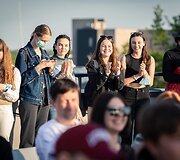 Jaunimo muzikos festivalio &bdquo;&Scaron;iauliai gyvai&ldquo; akimirka