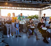 Jaunimo muzikos festivalio &bdquo;&Scaron;iauliai gyvai&ldquo; akimirka