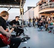 Jaunimo muzikos festivalio &bdquo;&Scaron;iauliai gyvai&ldquo; akimirka