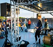 Jaunimo muzikos festivalio &bdquo;&Scaron;iauliai gyvai&ldquo; akimirka