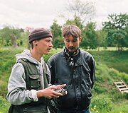 Vaido Baumilos naujos dainos "Kunigunda" vaizdo klipo filmavimo akimirka