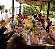 Slapto itali&scaron;ko vakarėlio akimirka