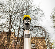 &bdquo;The Roop&ldquo; atributika papuo&scaron;tos skulptūros