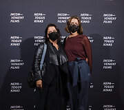Filmų festivalio &bdquo;Nepatogus kinas&ldquo; atidarymo akimirka
