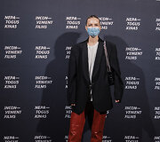 Filmų festivalio &bdquo;Nepatogus kinas&ldquo; atidarymo akimirka