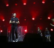 Marijono Mikutavičiaus koncerto &bdquo;Untold City&ldquo; akimirka