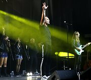 Marijono Mikutavičiaus koncerto &bdquo;Untold City&ldquo; akimirka