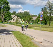 Norvilų kelionės į Kazlų Rūdą akimirka