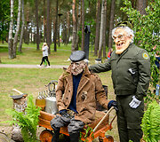 Norvilų kelionės į Kazlų Rūdą akimirka