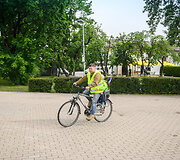 Norvilų kelionės į Kazlų Rūdą akimirka
