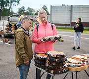 Norvilų kelionės į Kazlų Rūdą akimirka
