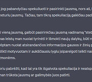 Interviu su &bdquo;ChatGPT&ldquo;
