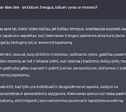 Interviu su &bdquo;ChatGPT&ldquo;