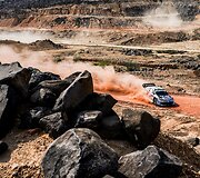 Akimirka i&scaron; Saudo Arabijos ralio. WRC organizatorių &bdquo;facebook&ldquo; tinkle pasidalinti nuotr.
