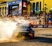 Akimirka i&scaron; Graikijos ralio. WRC organizatorių &bdquo;facebook&ldquo; puslapyje patalpinta nuotr.