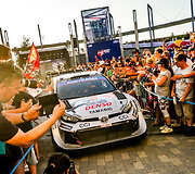 Suomijos ralis. WRC organizatorių &bdquo;facebook&ldquo; puslapyje patalpinta nuotr.