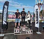 B1200 klasės podiumas. Organizatorių nuotr. 