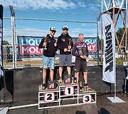 &bdquo;Superbike&ldquo; klasės podiumas. Organizatorių nuotr.