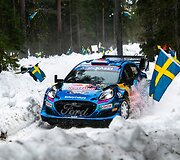 &Scaron;vedijos ralis. WRC organizatorių &bdquo;facebook&ldquo; tinkle patalpinta nuotrauka