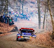 Akimirka i&scaron; Monte Karlo ralio. WRC organizatorių &bdquo;facebook&ldquo; puslapyje patalpinta nuotr.