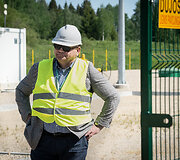 Pavir&scaron;iuje sumontuotų jungiamųjų alkūnių vizualinė apžiūra Jauniūnų stotyje