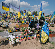Ukrainos karių kapinės Charkive