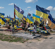 Ukrainos karių kapinės Charkive