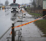 Panevėžyje nuskendo automobilis
