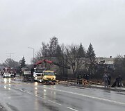 Panevėžyje nuskendo automobilis: vyksta gelbėjimo operacija