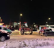 Ozo gatvėje susidūrė keturi automobiliai: