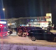 Ozo gatvėje susidūrė keturi automobiliai: vienas jų apvirto ant &scaron;ono