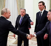  Witkoffas ir Kushneris atvyko į Maskvą derybų su Putinu dėl Ukrainos klausimu