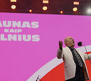 Tūkstančiai žmonių Vingio parke &scaron;ventė Vilniaus gimtadienį