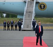 Putinas ir Trumpas susitiko Aliaskoje