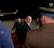 V.Putinas atvyko į &Scaron;iaurės Korėją
