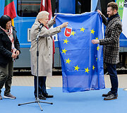 Kaune susitiko Europos Komisijos ir Baltijos &scaron;aliu traukiniai