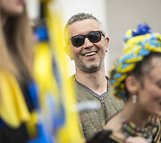 Ukrainiečių palaikymo akcija
