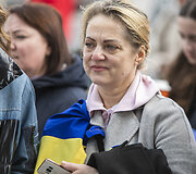 Ukrainiečių palaikymo akcija
