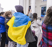 Ukrainiečių palaikymo akcija