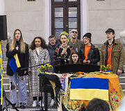 Ukrainiečių palaikymo akcija