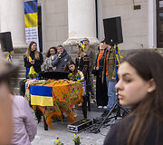 Ukrainiečių palaikymo akcija